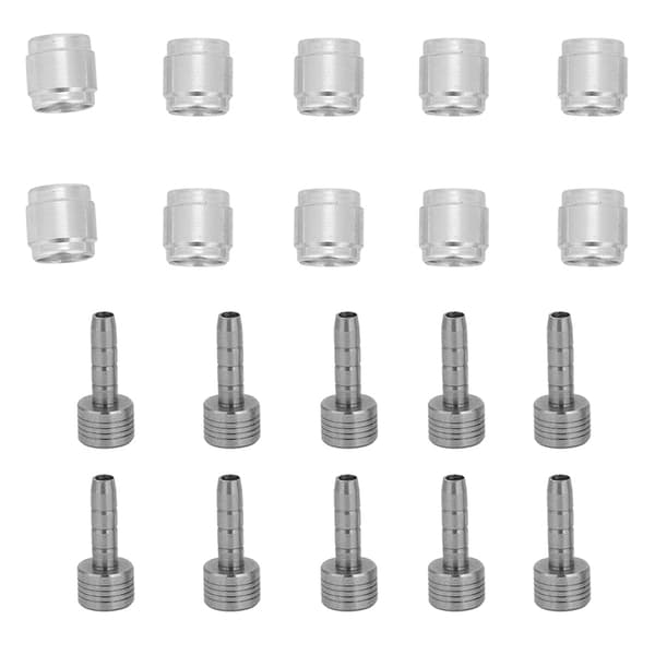 10 Set Hydraulisk Skivbromsslang Olive Connector Insert för AVID SRAM Ersättningsdel