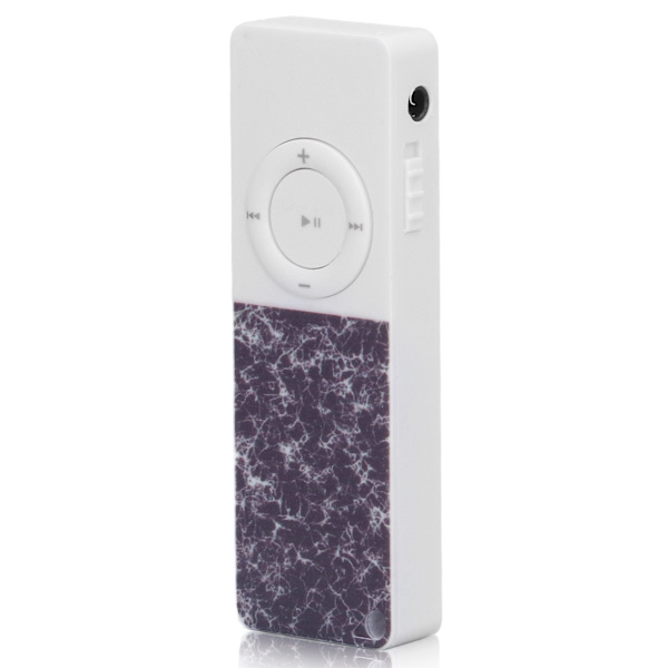 Smal Klassisk Multifunktionell HiFi Förlustfri MP3-spelare Stöder 64GB Svart