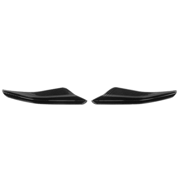 2 stk. Forreste Bumper Aero Kits Canards Vinger til Maxton Style Udskiftning til MK8 2021+ (Kulfiber Stil)