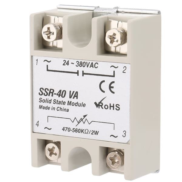 SSR 40VA Solid State Relé Industriell Automatisering Prosess