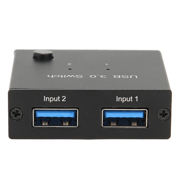 USB 3.0 Peripheral Sharing Switch for skriver, skanner, mus, tastatur og kortleser