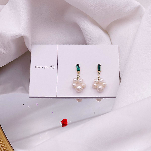 Ørering Perle kvaster piger&#39; Modesmykker Ac3630 A119