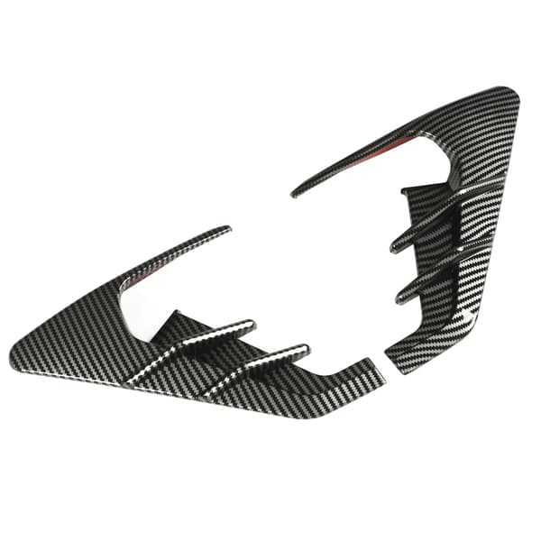 Sidekamera Blinklysbeskyttelse Deksel Erstatning for Tesla Model 3 Model Y Karbonfiber Stil