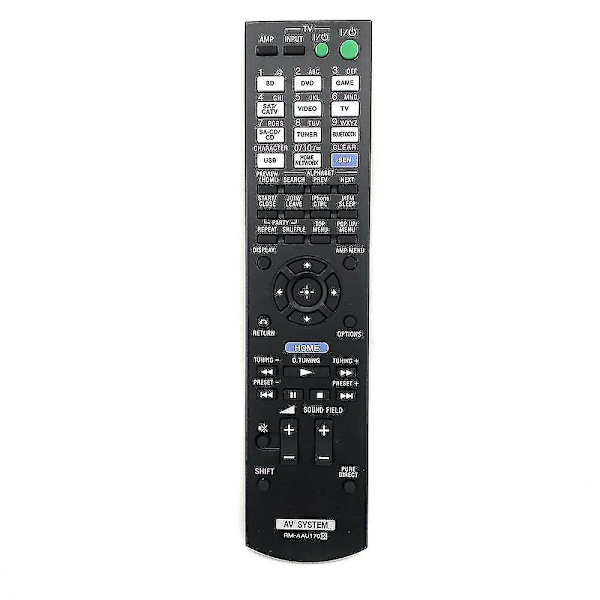 udskift Rm-aau170 For Sony Audio/Video Receiver Av Fjernbetjening Strdn840