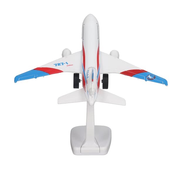 Flymodel Simulering Træk Tilbage Funktion Lyd og Lys Legering Trykstøbt Flymodel Legetøj til Samlingsgaver