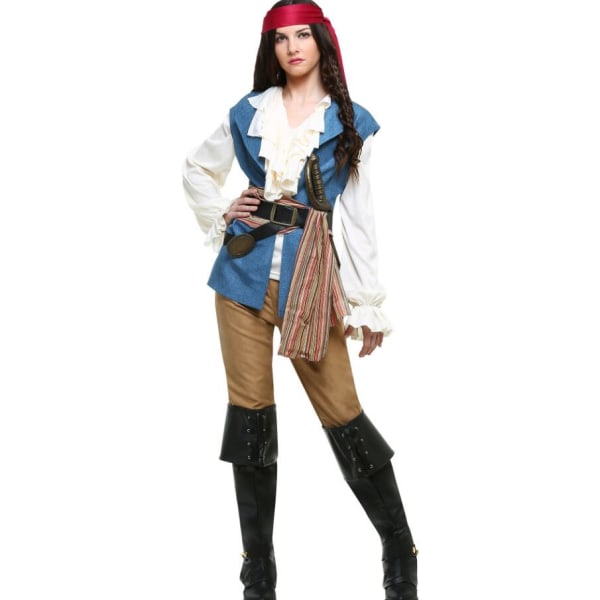 Pirates of the Caribbean Costume (Picture Color XL)