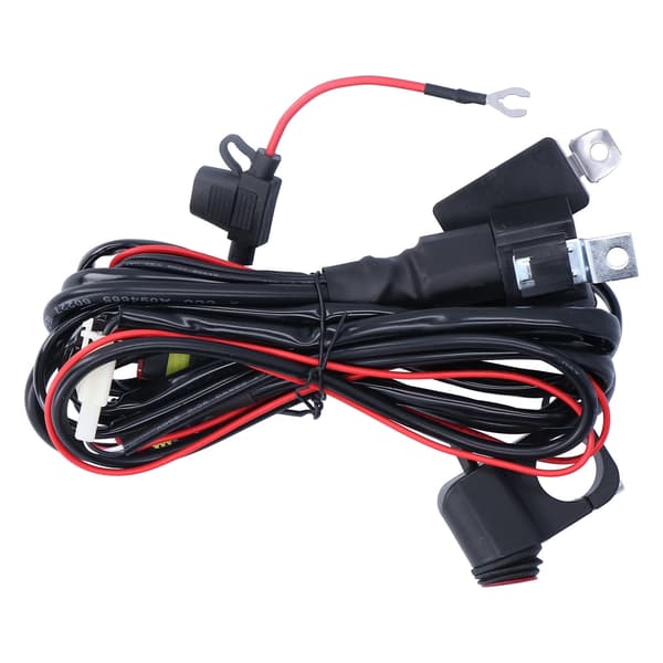 Motorsykkel Lysrelé Kontroll Sele Spotlight 1V2 Ledninger Repeter Bryter 3 Kontrollerbare Moduser