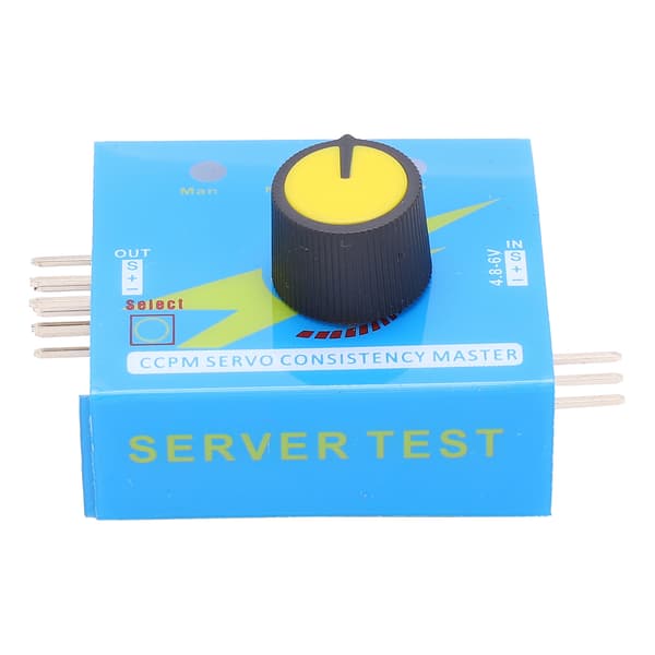 Multi Servo Tester 3CH ECS Hastighetskonsistenskontroll Strømkanal CCPM Meter Master