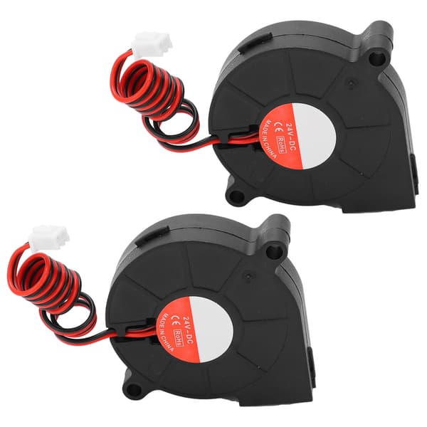 Ender 3 Udskiftnings 3D Printer Blæser 50x50x15mm DC24V Støjsvag Køleblæser