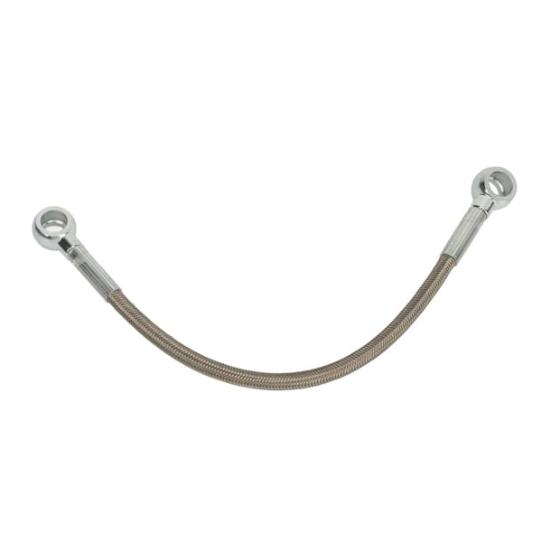 Oljetilførselslange 11361705532 Rustfritt stål Rustfri Turbo Oljetilførselsledning for E36 E46 E39 E85 E86