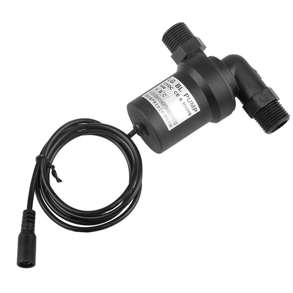 Högtemperatur Solvatten Cirkulationspump 12V 10W DC Borstlös