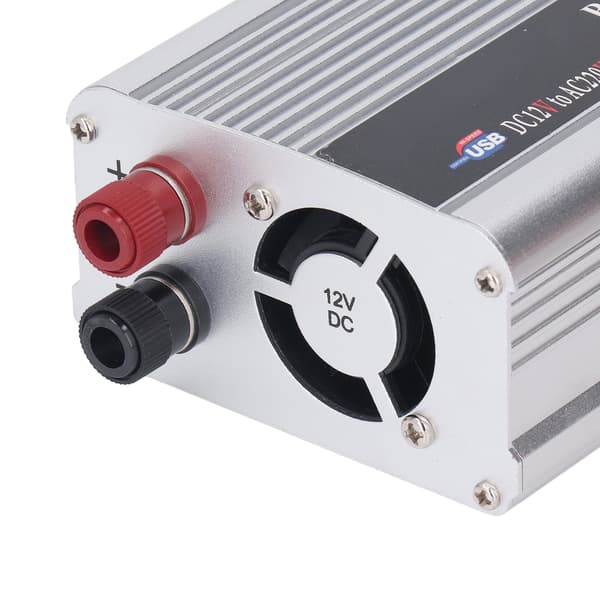 1000W Bil Power Inverter DC12V til AC220 230V USB Interface Stille Køleventilator