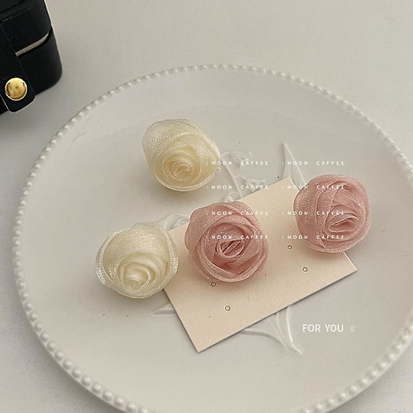 Øreringe Overdrevet blomsterstud modesmykker Ac7906 C42