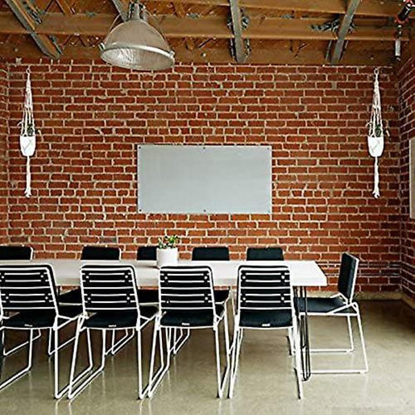 Set med 2 st Blomkruka Växt Hängande rep Hängande Planteringskruka Makrame Dörrdekoration för inomhus och utomhus hängande dekoration Balkong Hem