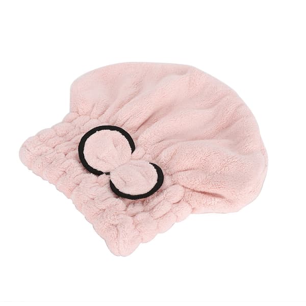 Snabbtorkande Duschmössa Rosa Hår Badmössa Kvinnor Flickor