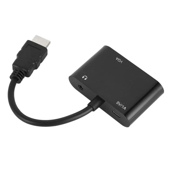 HD Multimedia Interface til VGA HD Multimedia Interface Adapter 1920x1080 HDTV Adapter til Computer Desktop Laptop PC