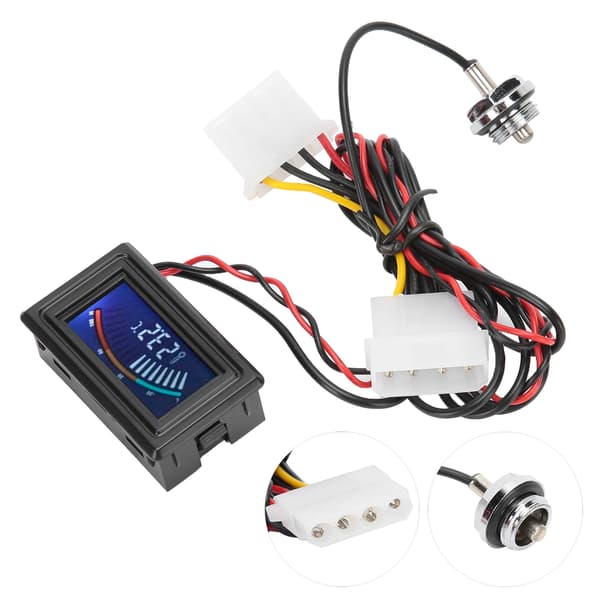 WDXS DT Digital Display Vattenkylningstermometer för PC