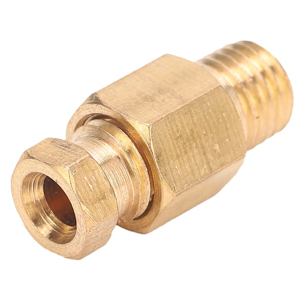 Messingfitting Lige Gevindrør Konnektor Nippel Industriel Kobling PD408