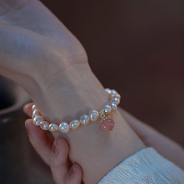 Armbånd Pearl Justerbar piger&#39; Modesmykker Ac3453 A17