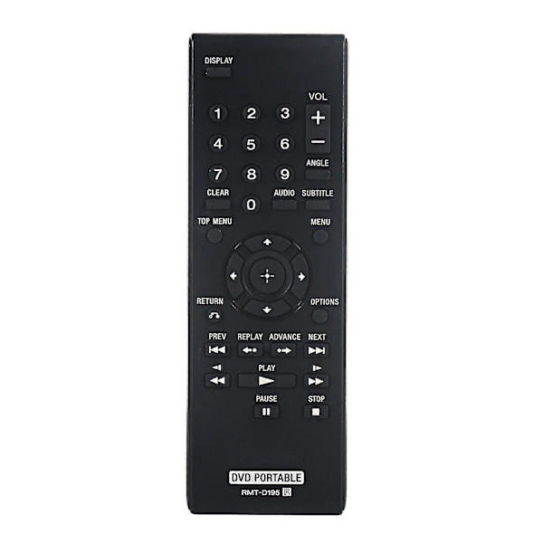 Kaukosäädin Sony DVD-soittimelle Kaukosäädin Rmt-d195
