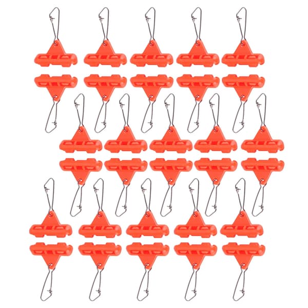 30 stk. Professionelle Zips Slider Booms til Båd Havfiskeri Rigs