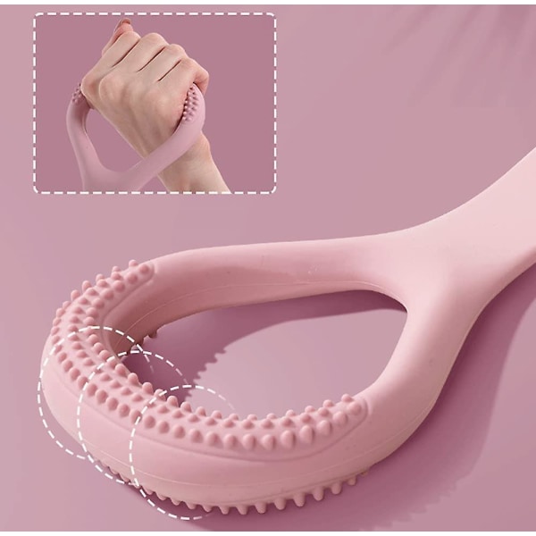 Elastisk snöre för ryggträning (rosa),
