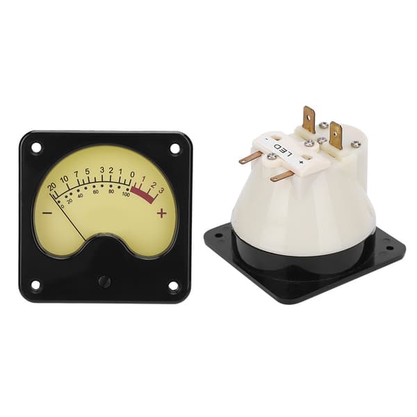 TR-57-S0346 Bærbar VU Meter Effektforstærker DB Meter med Baggrundsbelysning Audio Niveau Tester til RV