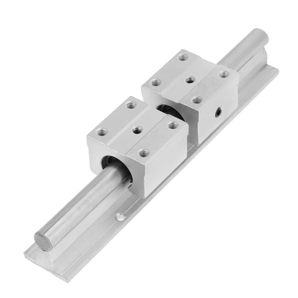 SBR12 200mm Lineær Slide Guide Skinne med 4 SBR12UU Lejeblokke CNC Dele