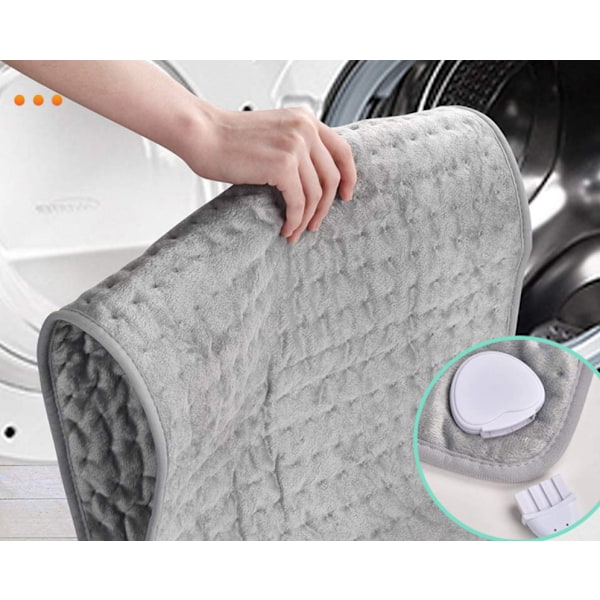 Varme elektrisk tæppe grey EU