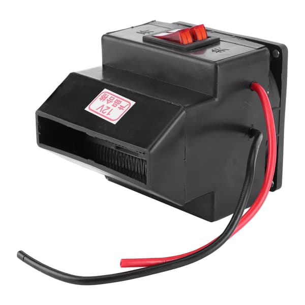 12V 260W Bilvarmer Auto Afrimer Dugfjerner Sort Luftvarmer