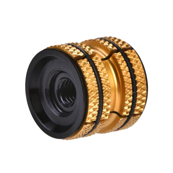 Aluminiumslegering Cykel Headset Ekspanderende Prop til 28,6 mm Carbon Gaffeldele (Guld)