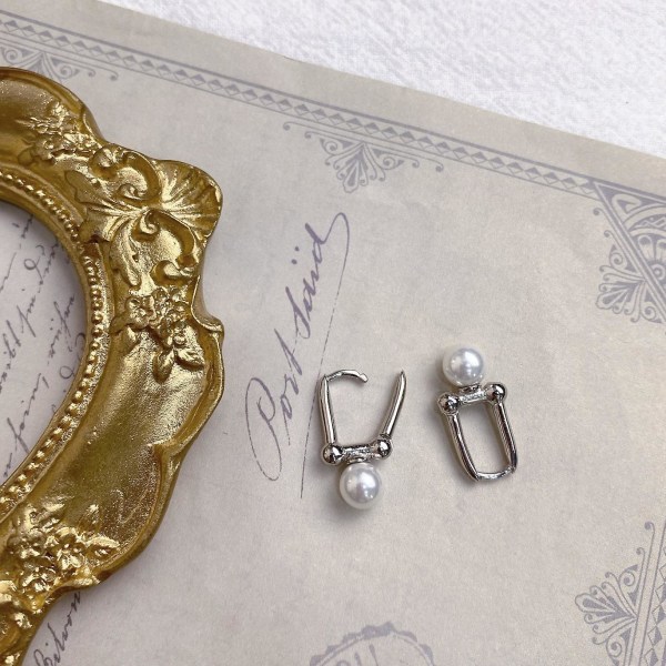 Örhänge Pearl Silver Fashion Jewelry Ac5219