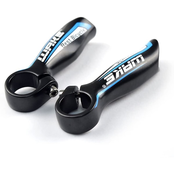 1 par cykelstyr ender 22,2 mm, blå