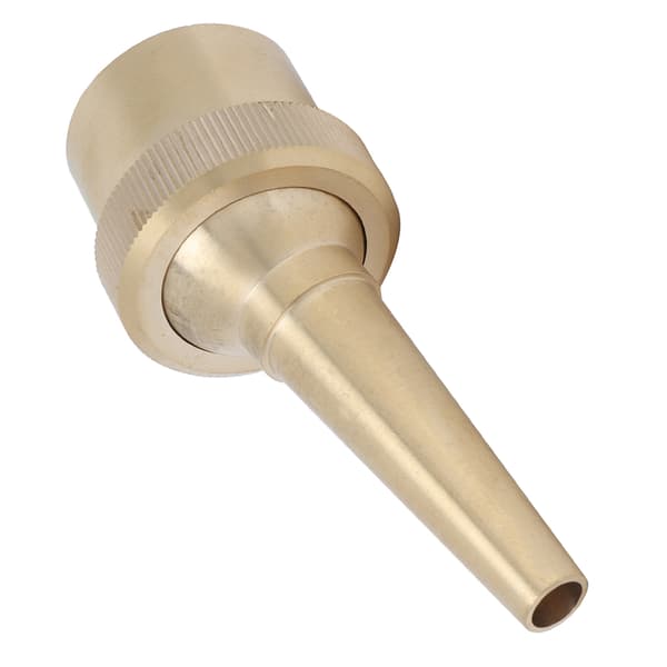 Justerbart vannsprayhode i messing med G1 32mm innvendig gjenge for landskapsforming