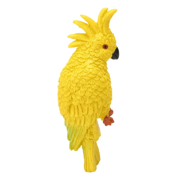 Fargerik Håndlaget Harpiks Papegøye Ornament for Akvarium Dekorasjon