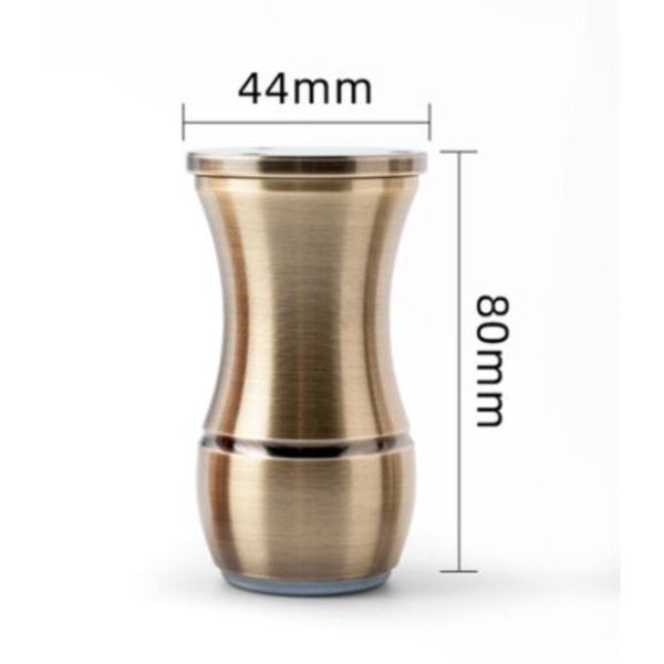 4 kpl 80 mm korkeat kaapin jalat, samppanja