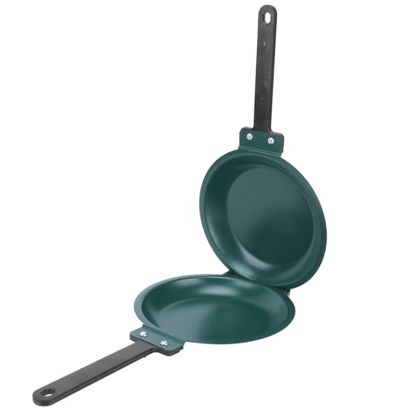 Dobbeltsidig Vendbar Non-Stick Pannekake Maker Bakeplate Sammenleggbar Stekepanne Kjøkkenbruk