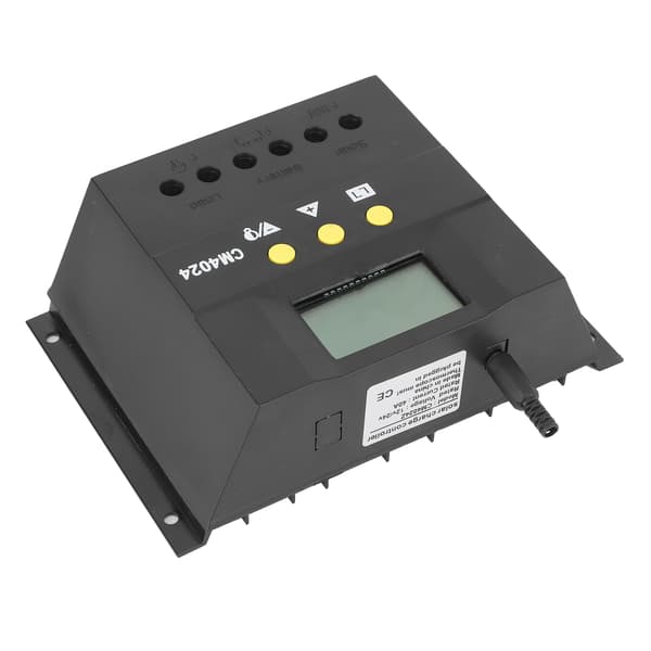 12V 24V 40A Solcelleladnings- og Afladningsstyring LCD Display PWM Regulator til Hjem og Industri