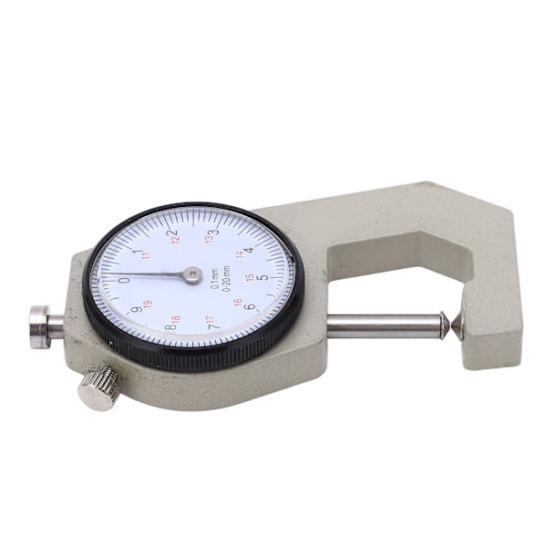 Bærbar Klar Skala Pointer Display Holdbar Tykkelse Mikrometer 0-20 mm Skarp Hode