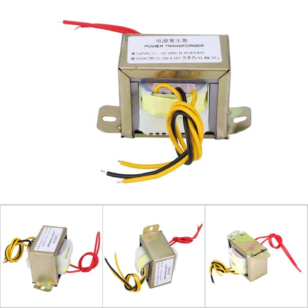 12V 30W Strømtransformator Input AC 220V Output Dobbelt AC 12V til 2.1 Kanal Forstærkerkort