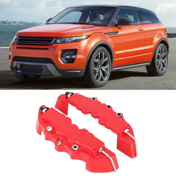 2 st High Quality ABS Användbara Universalbromsoksskydd för Bil Fram Bak Auto Kit