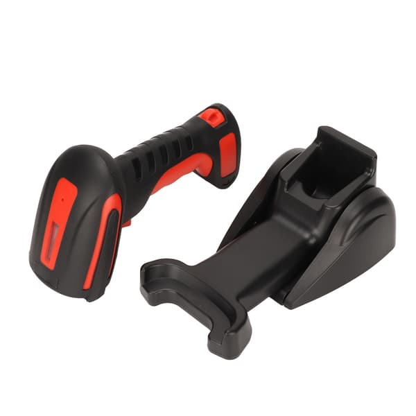Trådløs stregkodescanner Bluetooth 2.4GHz kablet forbindelse vibrationsalarm 1D 2D håndholdt