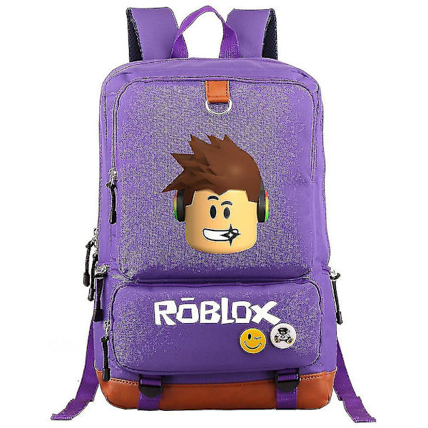 Virtual World Roblox Rygsæk Computertaske Student Skoletaske-farve-12 color-12