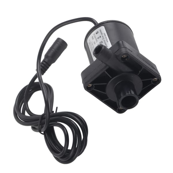 Mini Tyst Borstlös DC Dränkbar Pump för Pooler Dammar Akvarier 12V 18W 800L H