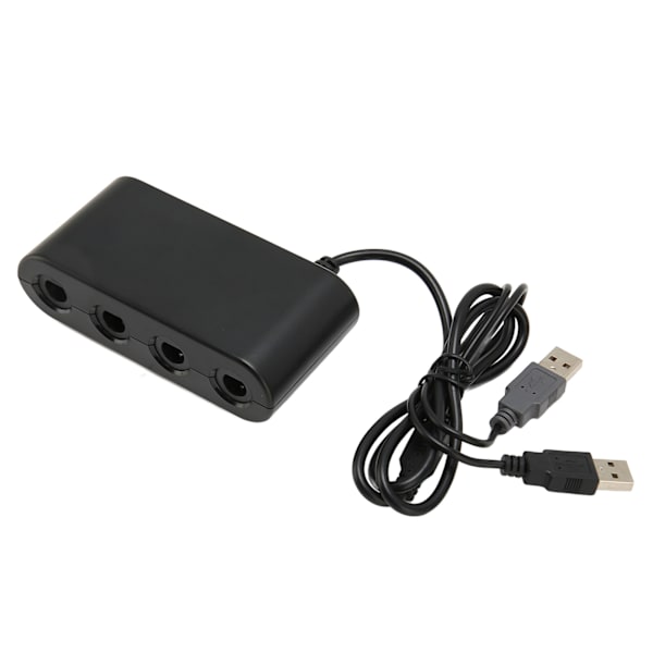 GC Controller Adapter 4 porte 3 i 1 Game Controller Adapter med Turbo Funktion til Switch til Wii U PC