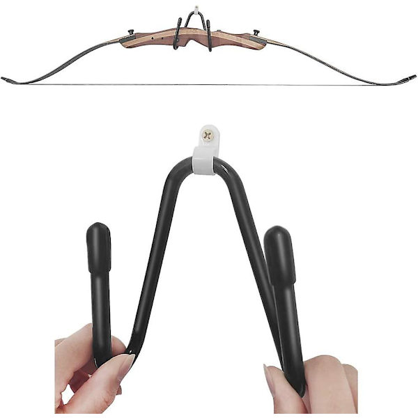 Båg Display Vägghängare Väggfäste Bågskytte Båghållare Krok Förvaring Bågeställ För Recurve Bow Traditionell Bow Longbow (ingen båge)
