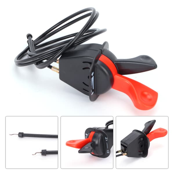 Gasspjeld- og choke-kabel, dobbel kontroll, montering 1734506SM, tilbehørserstatning for Baron