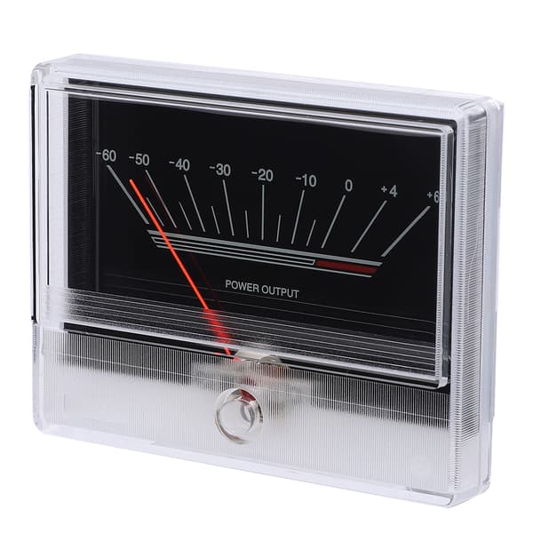 Mini VU-meter med høj præcision og baggrundsbelysning
