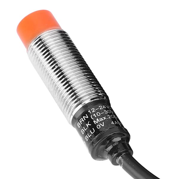 BERM Induktiv Nærhetsbryter 4mm Deteksjonsavstandssensor DC10~30V 3-leder PNP NO
