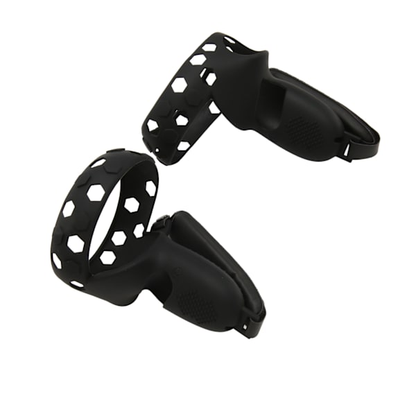 Silikon Kontroller Skydd för Quest 2 Förhindra Halkfall Resistent Skyddande VR Kontroller Greppskydd med Handledsrem
